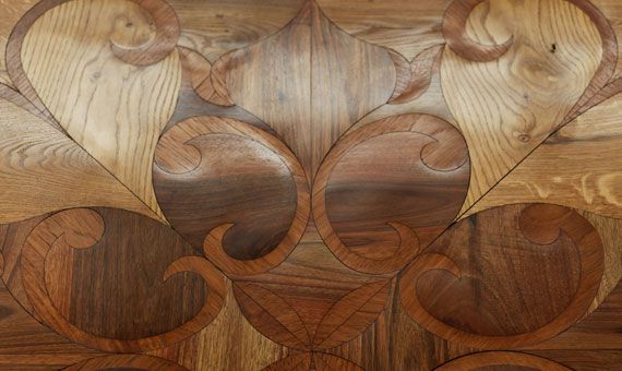 Antique and custom-made wooden floors 