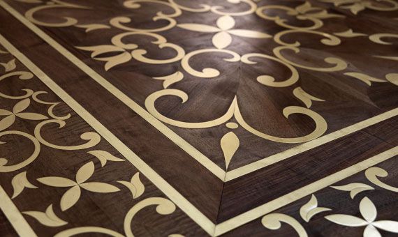 Antique and custom-made wooden floors 