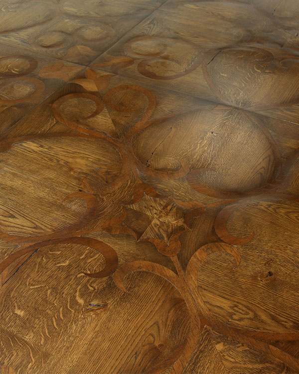 Antique and custom-made wooden floors 