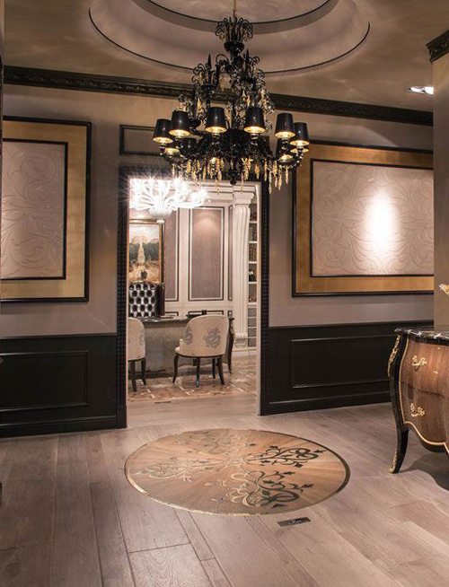Antique and custom-made wooden floors 
